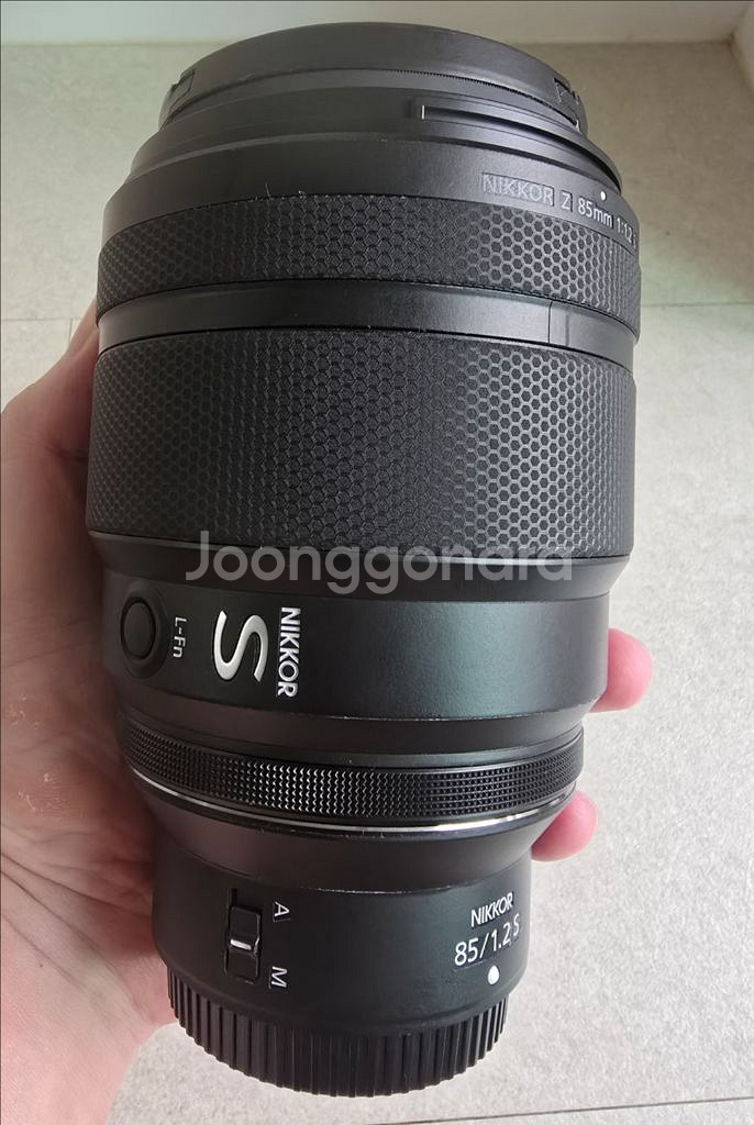 니콘 NIKKOR Z 85mm f/1.2S 팝니다--2