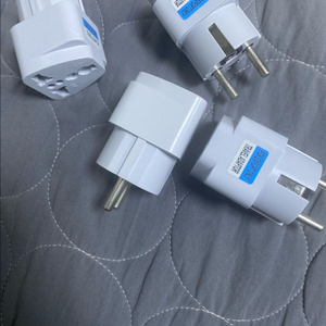 새상품 해외 어답터 4개 일괄 정리 250v