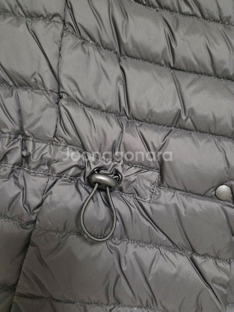 르꼬르망 덕다운 여성롱 패딩조끼 S사이즈--1