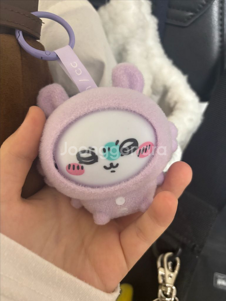 먼작귀 치이카와 얼굴이 돌아가는 모몽가 키링--0