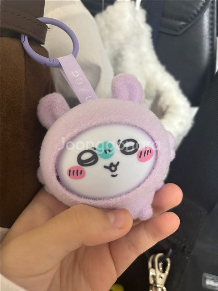 먼작귀 치이카와 얼굴이 돌아가는 모몽가 키링--1