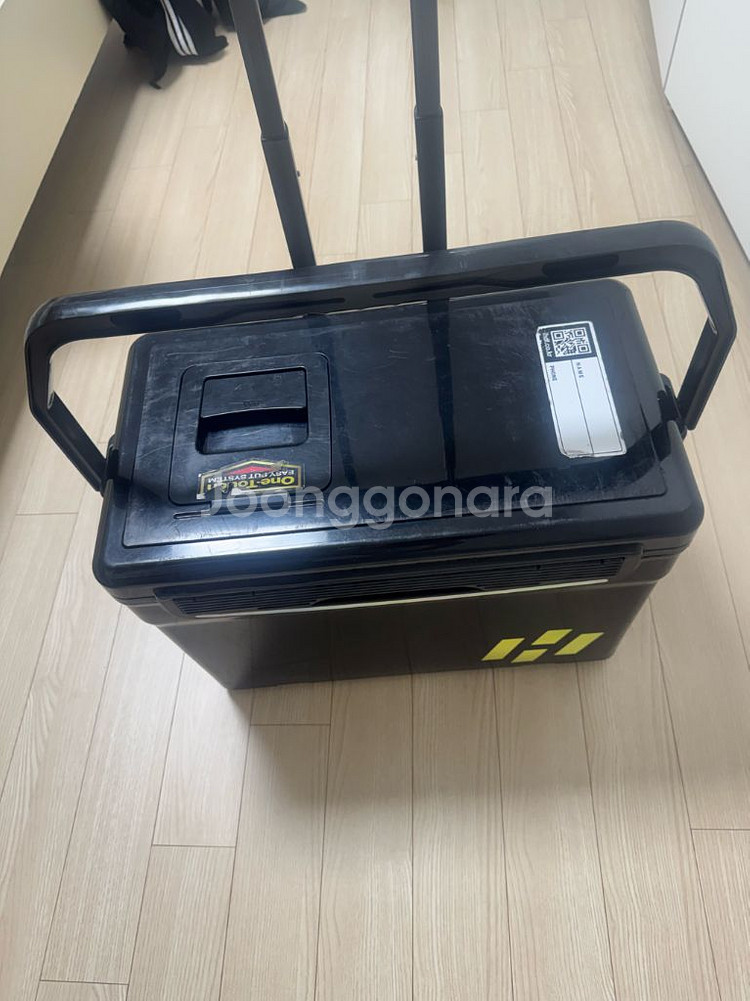 해동 캐리쿨러 22리터 아이스박스 팝니다--3