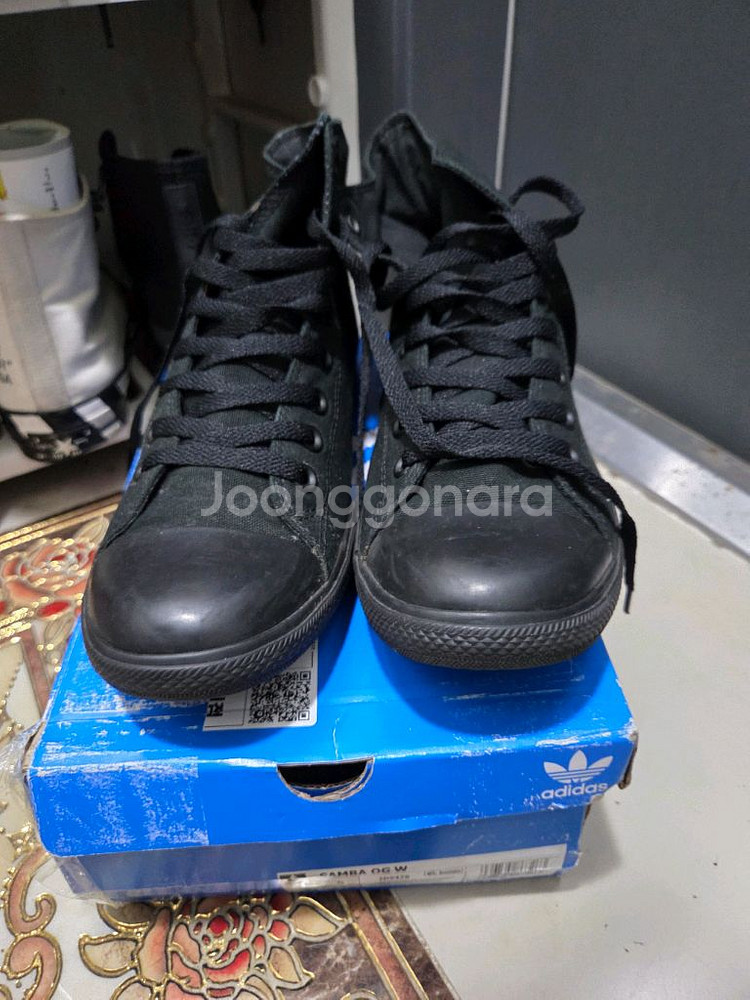 컨버스 정품 척테일러 올블랙 하이 265-270사이즈--0