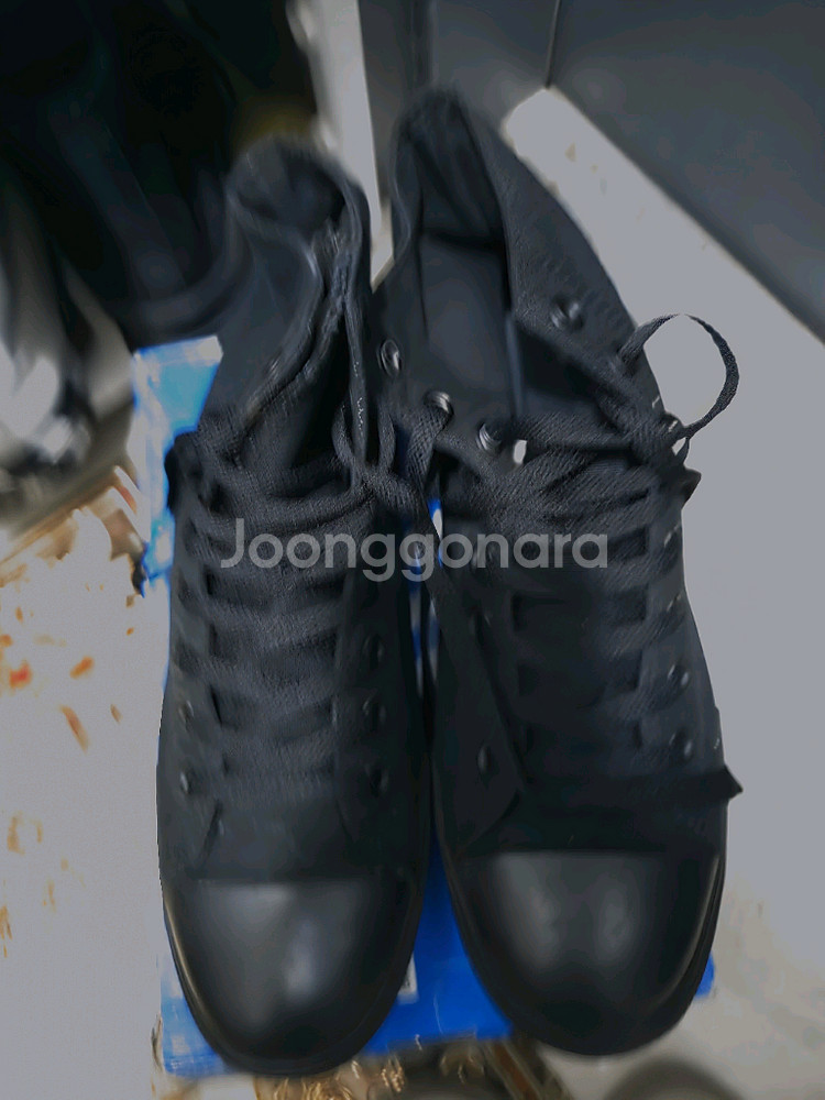 컨버스 정품 척테일러 올블랙 하이 265-270사이즈--1