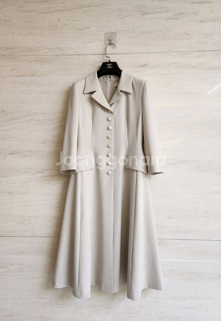 LYNN 린 버튼업 원피스 55사이즈--4