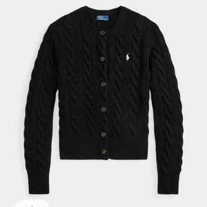 폴로랄프로렌 케이블 니트 울 캐시미어 가디건