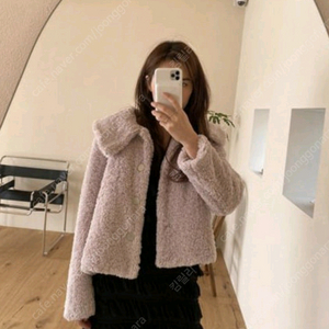 프로스트제이 플러피 퍼자켓(라일락)
