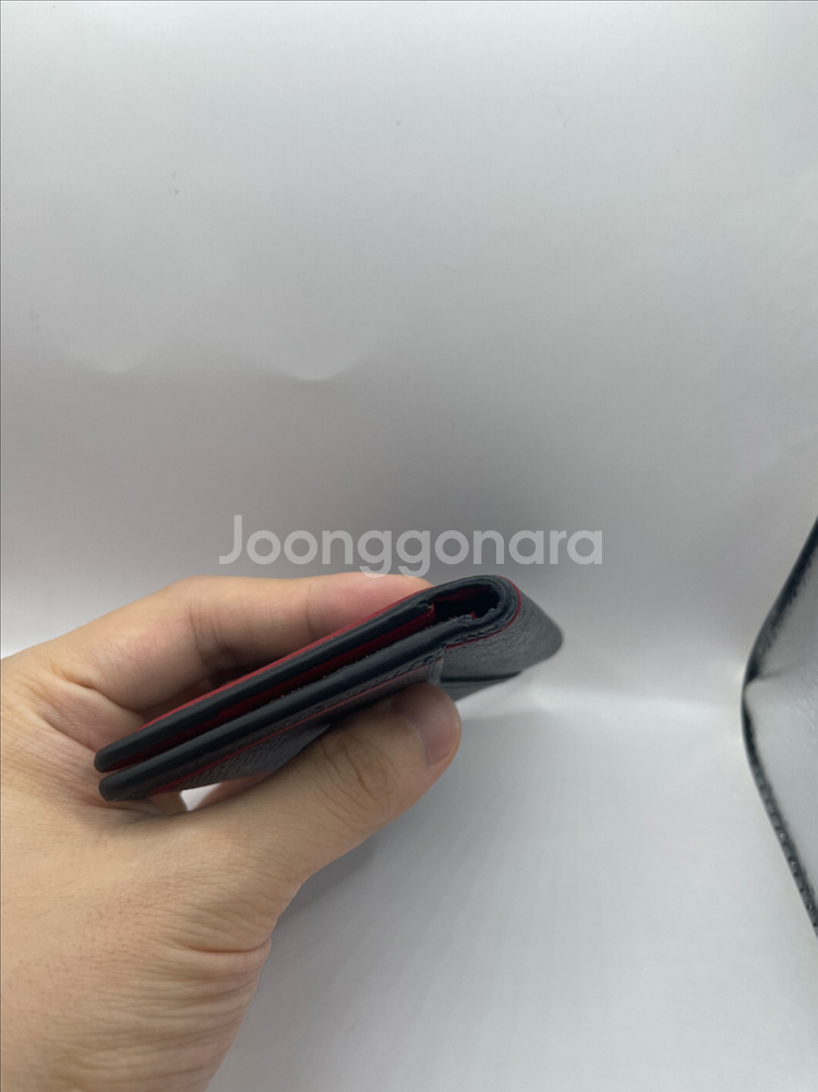 루이비통 타이가 블루마린 투톤 오거나이저 카드지갑--4