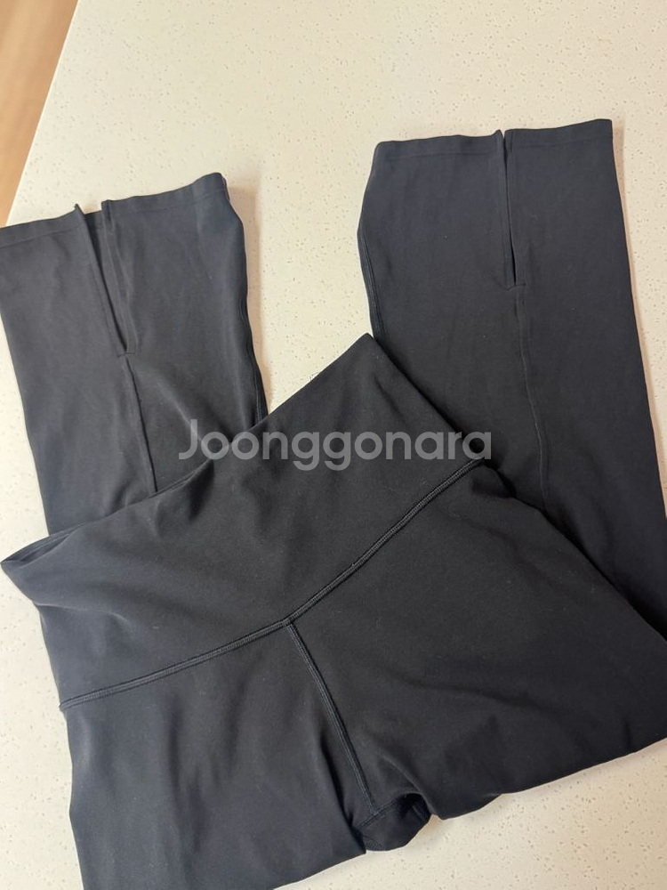 룰루레몬 비하인드 스토리애드 플레어 크롭--7