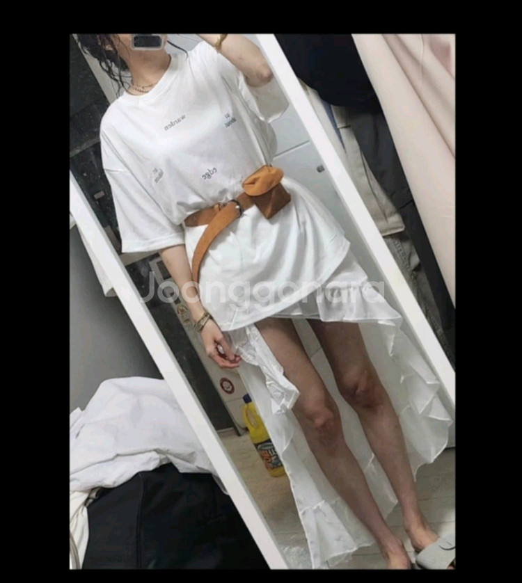 레이어드 스커트(속치마있음)--5