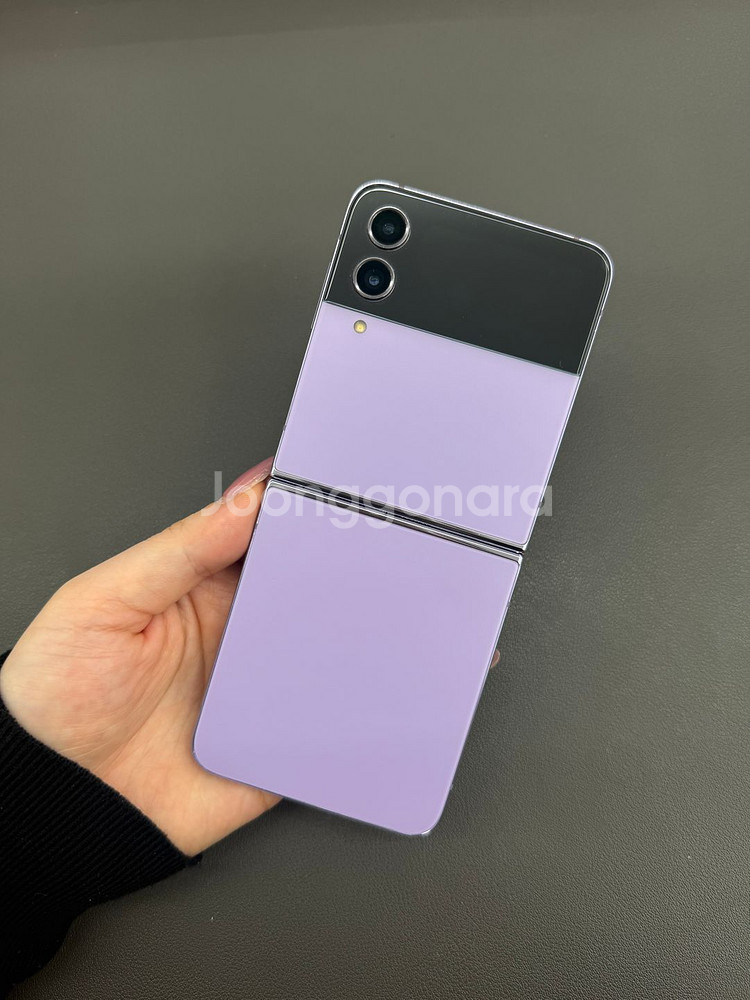 [대전중고폰] 373107 갤럭시 Z플립4 퍼플--0