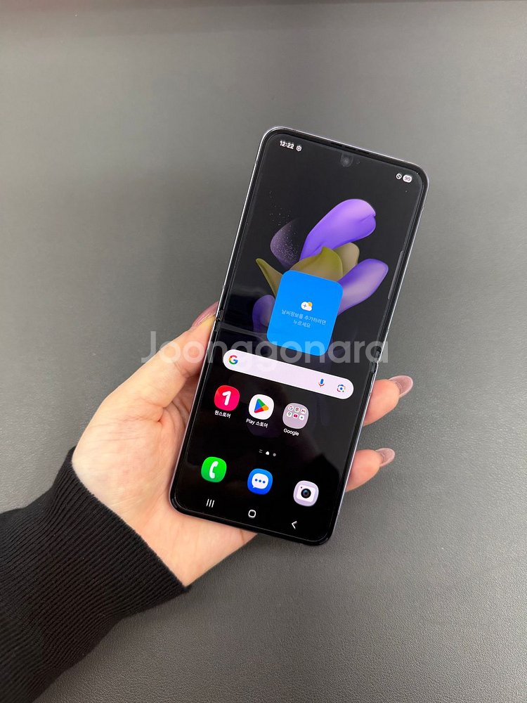 [대전중고폰] 373107 갤럭시 Z플립4 퍼플--5