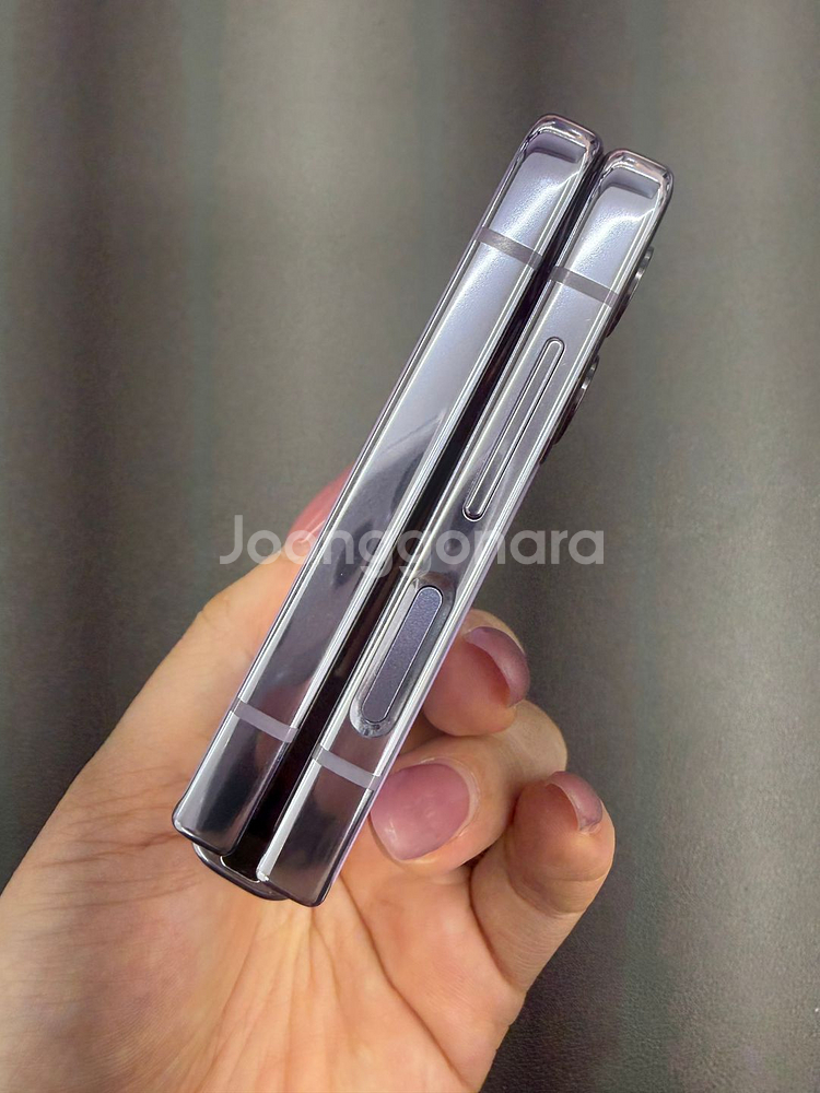 [대전중고폰] 373107 갤럭시 Z플립4 퍼플--4