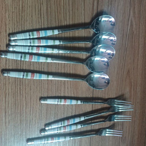 고급 포크, 티스푼