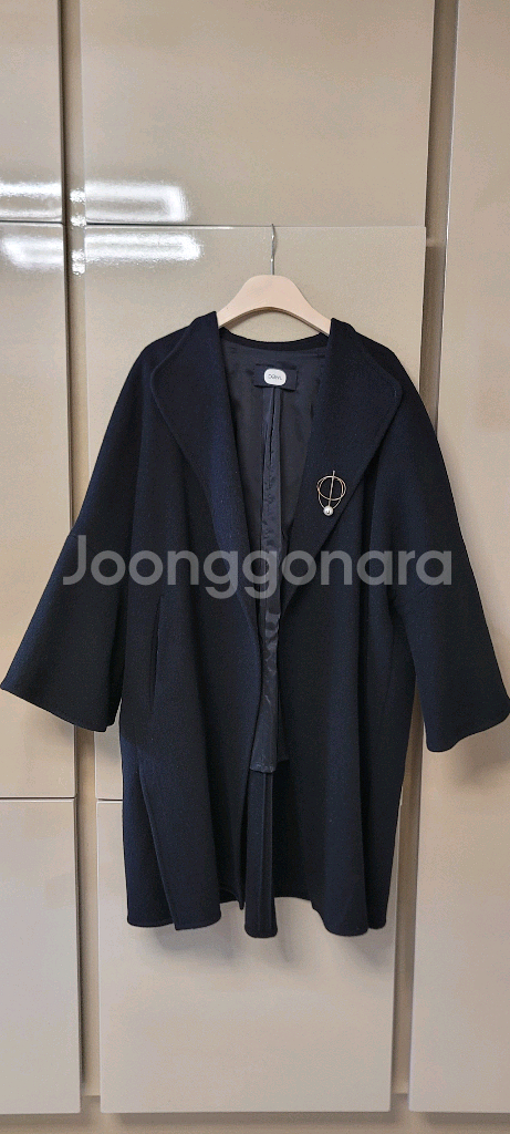 듀엘 캐시미어 모직 코트--0
