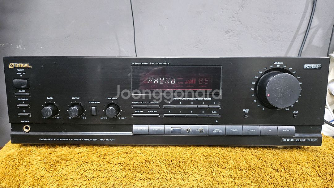 인켈 인티앰프 RX-4010R 간편리모컨포함--0