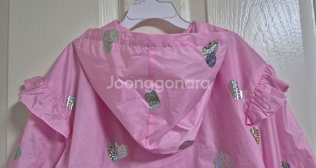 프랜치캣 PK 하트 화섬 바람막이 점퍼(140/8-9Y--6