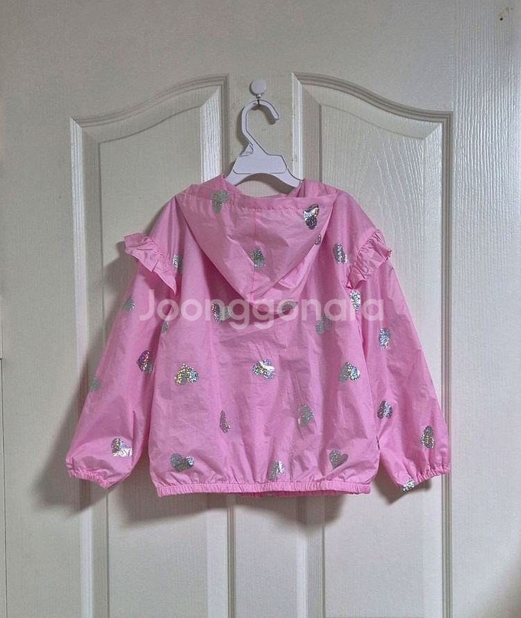 프랜치캣 PK 하트 화섬 바람막이 점퍼(140/8-9Y--5