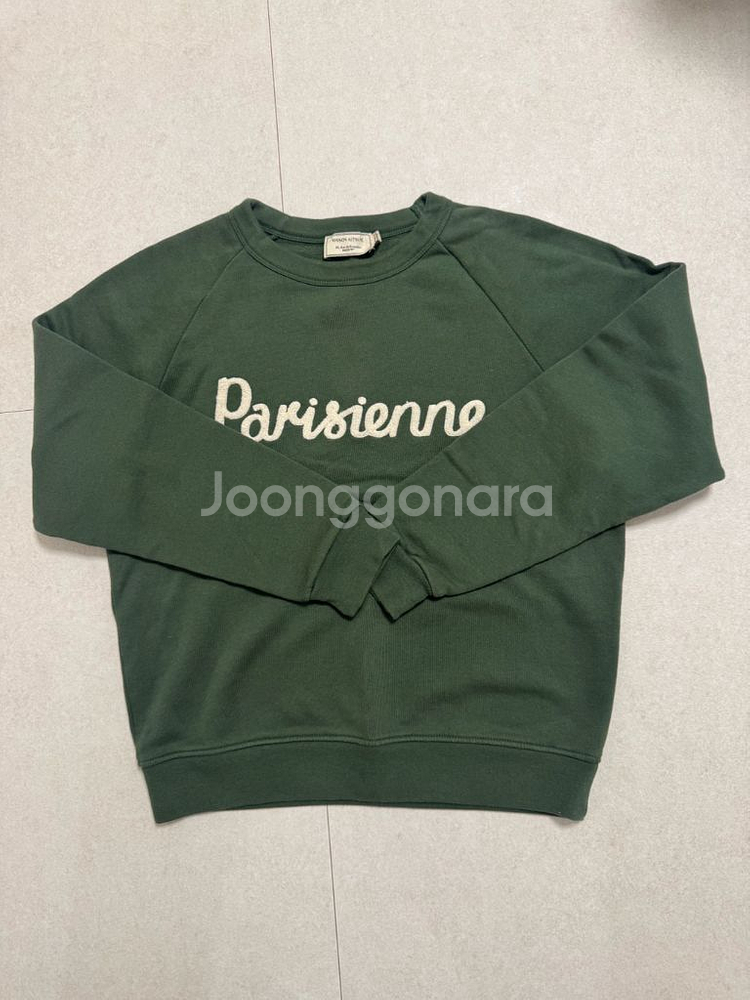 메종키츠네 파리지앵 맨투맨--0