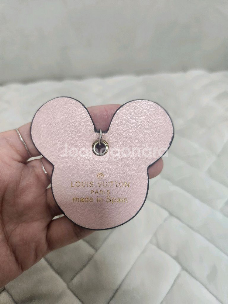 [급처] 루이비통 미키마우스 모노그램 키링 블랙 & 베--8