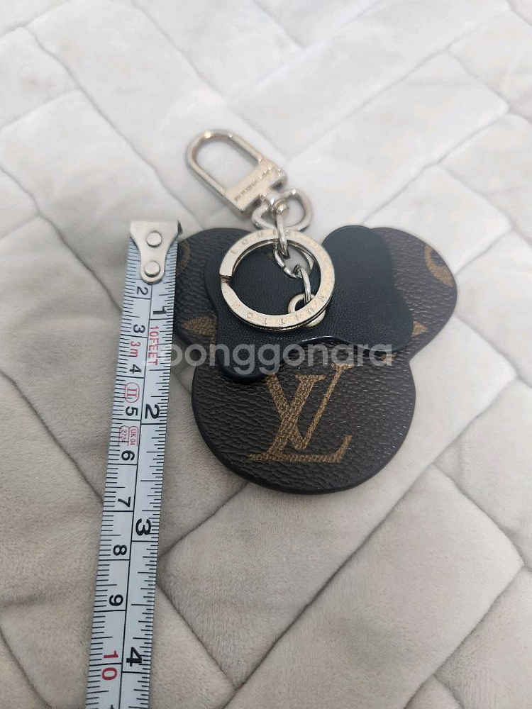[급처] 루이비통 미키마우스 모노그램 키링 블랙 & 베--5
