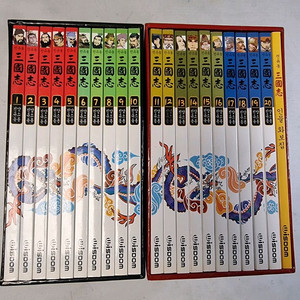 진유동 천웨이동 삼국지 만화 20권 + 화보집 1권