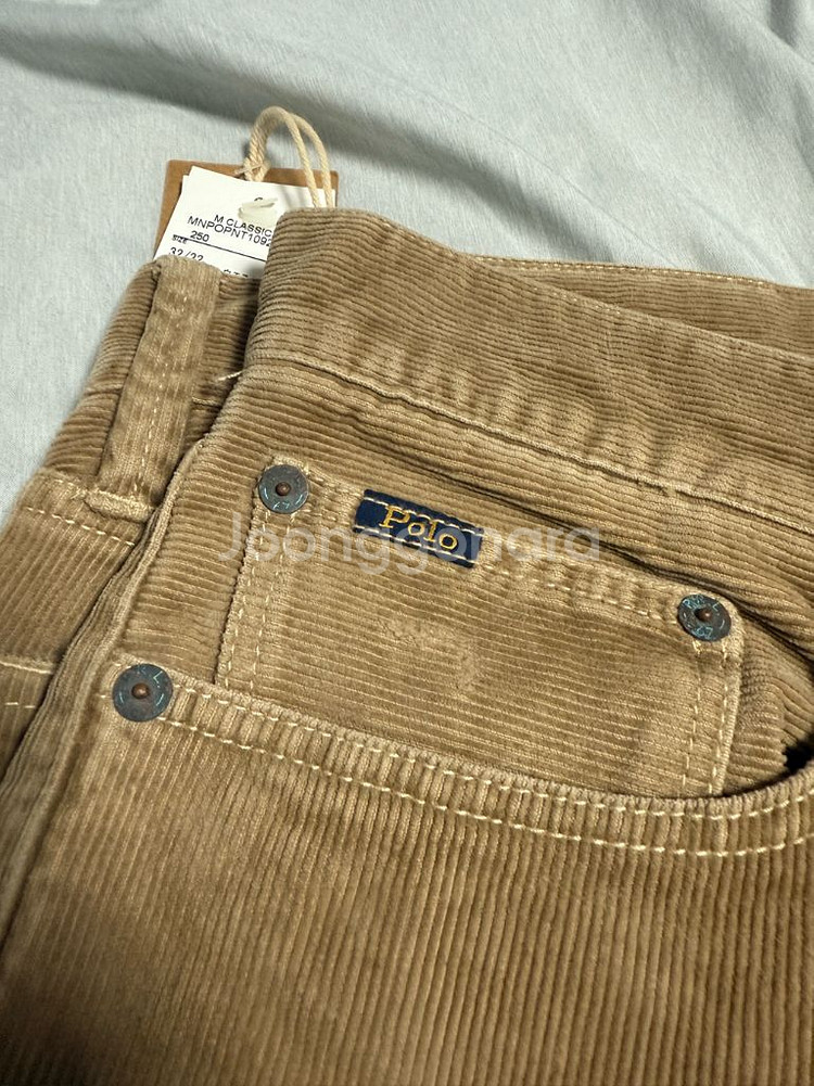 [새상품] 폴로 베릭 코듀로이 리페어 팬츠 32x32--5