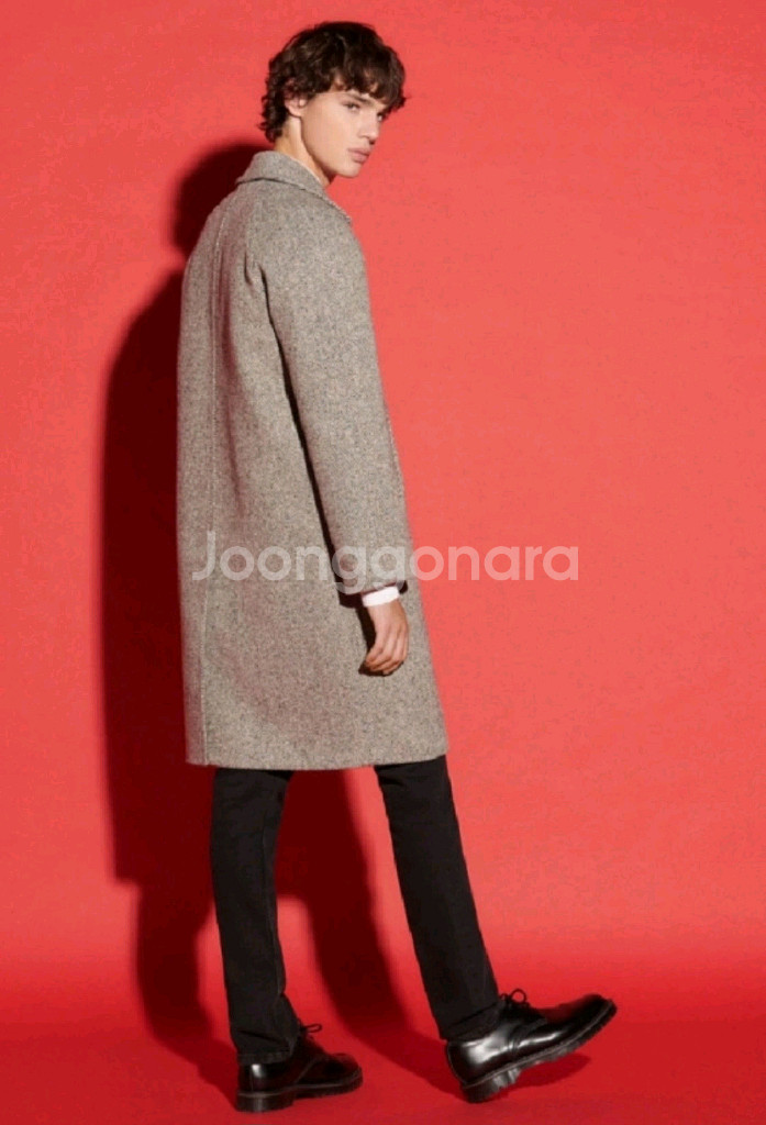 산드로옴므 울 트위드 코트 [새제품]--2