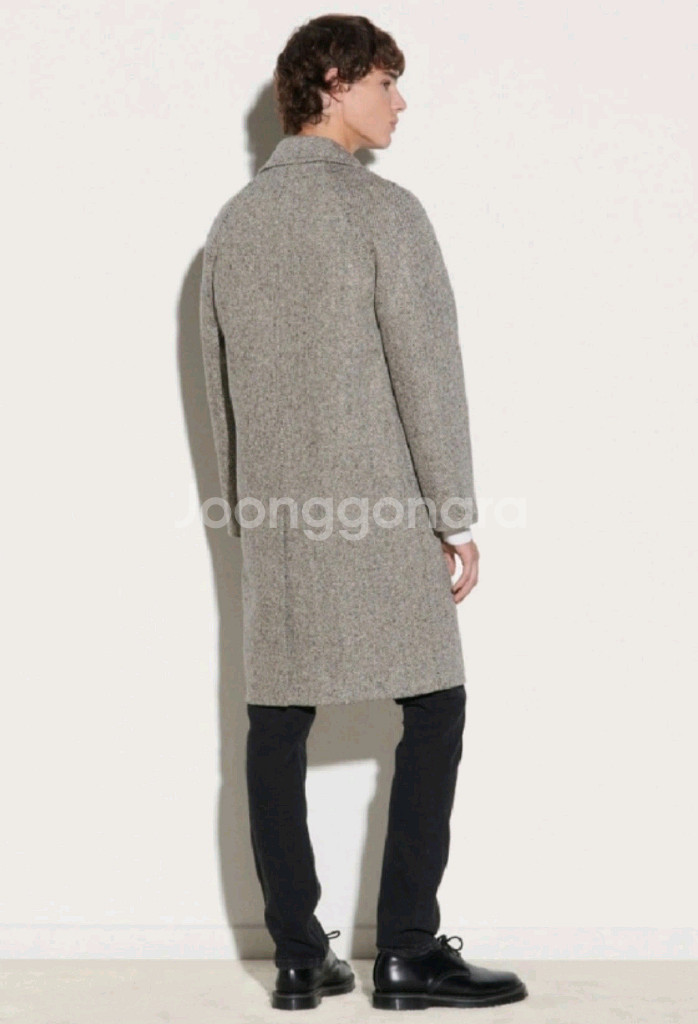 산드로옴므 울 트위드 코트 [새제품]--1