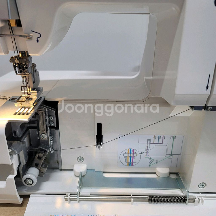 스위스 엘나(ELNA) 이지커버 스티치미싱--4