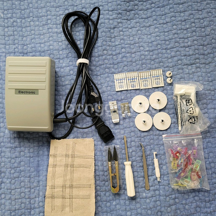 스위스 엘나(ELNA) 이지커버 스티치미싱--5