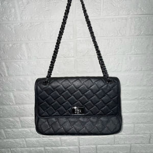 [새상품/무료배송] 시슬리 사피아노 점보 퀼팅 체인백