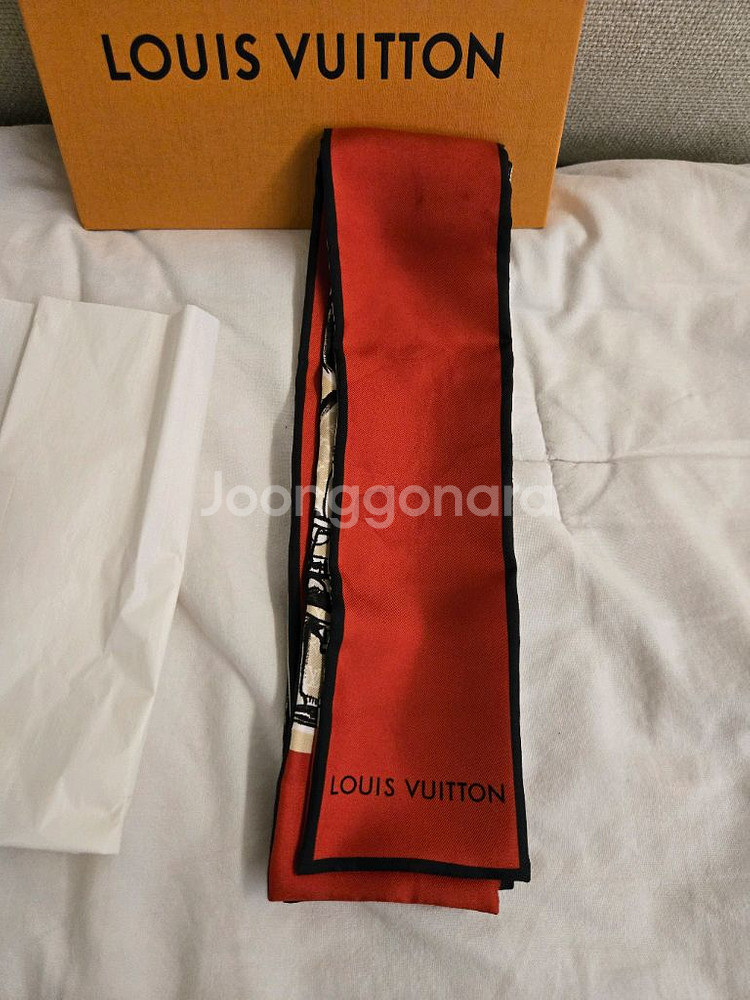 정품 루이비통 방도 스카프--2