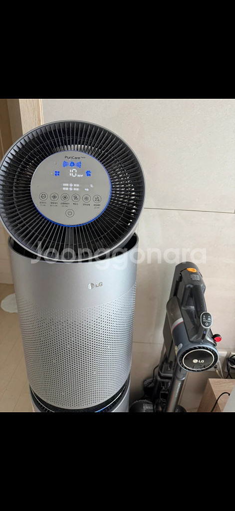 퓨리케어 공기청정기 펫모드 무빙휠--1