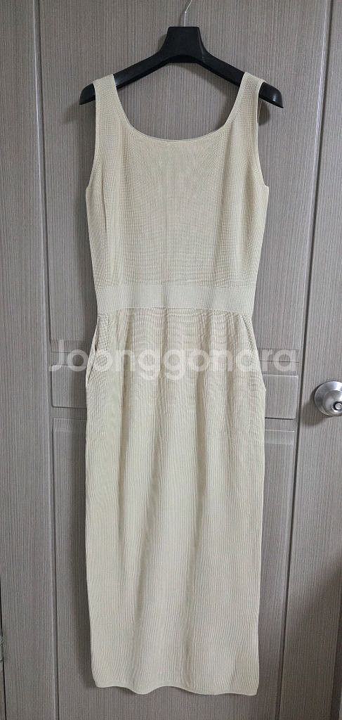 더캐시미어 홀가먼트 니트 드레스 랑방 타임 마인 시스템--1