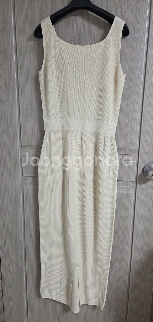 더캐시미어 홀가먼트 니트 드레스 랑방 타임 마인 시스템--2