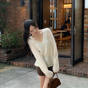 레예샵 reyeh 로지 모헤어 니트(새상품)