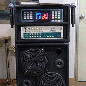 이동식노래방기기풀구성입니다