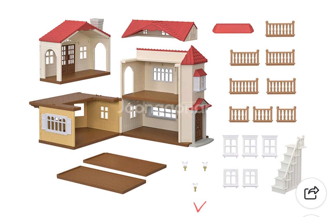 실바니안 불들어오는 2층집--7