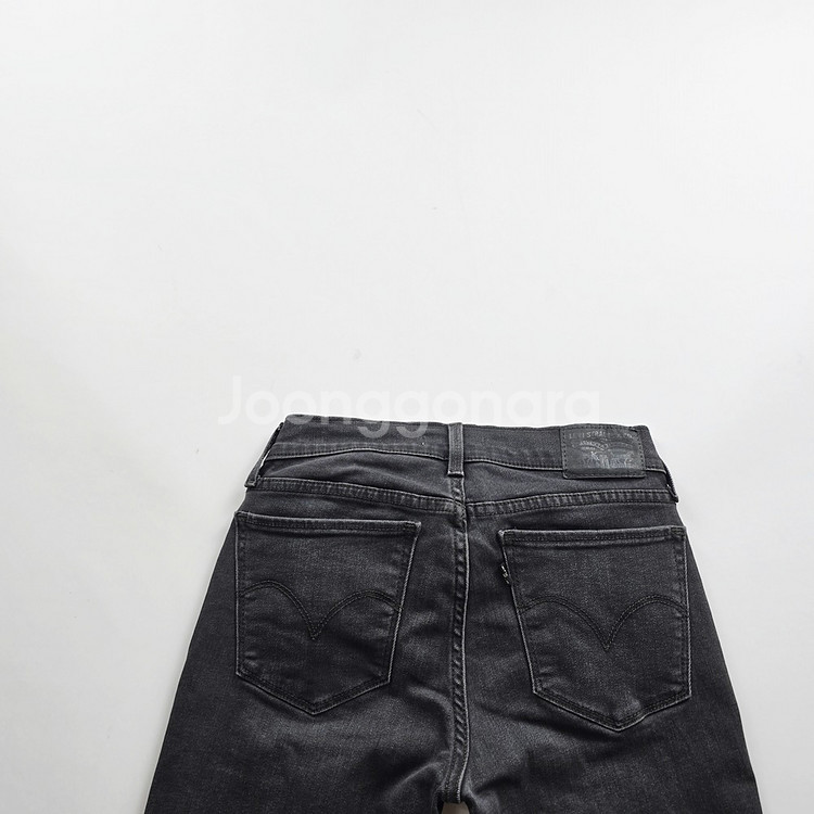리바이스 청바지 흑청 데님 사이즈25 R2541--1