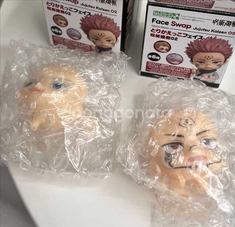 주술회전 넨도로이드 페이스스왑 고죠, 스쿠나 판매--0