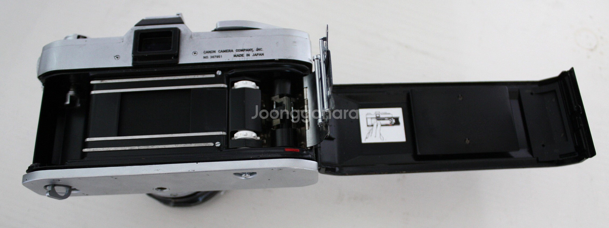 캐논 FTQL 필름카메라 50mm 1:1.8 렌즈포함--4