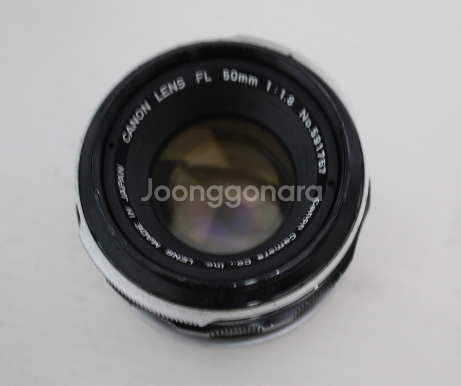 캐논 FTQL 필름카메라 50mm 1:1.8 렌즈포함--5