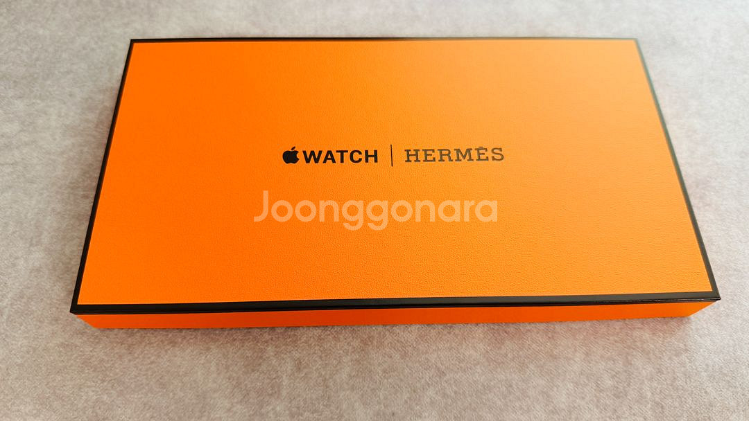 애플워치 에르메스 그리티탄 En Mer 스트랩 미개봉--1