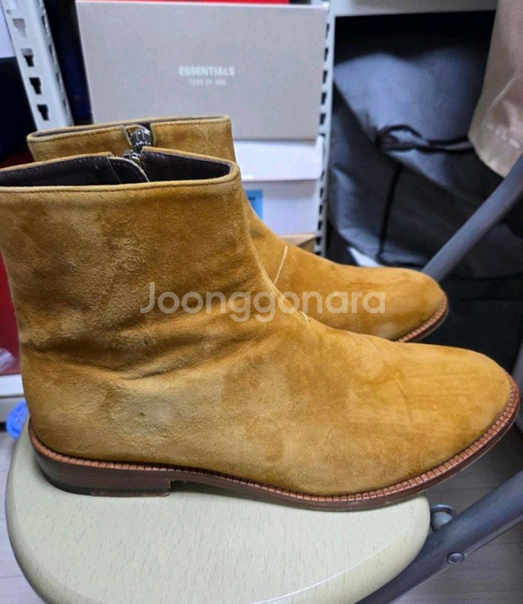 시스템옴므 정품 스웨이드 앵글부츠270--4