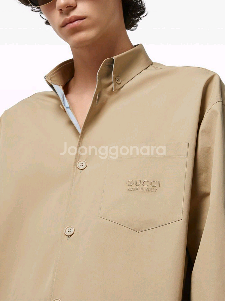 2024 구찌 포켓 자수 셔츠자켓--0