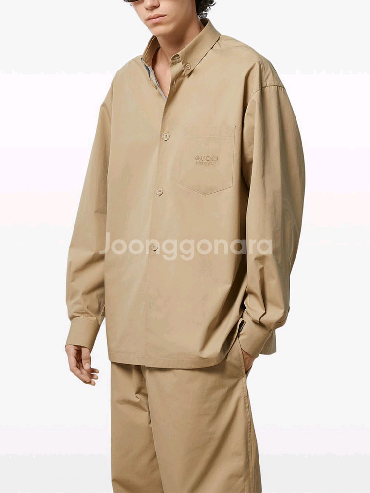 2024 구찌 포켓 자수 셔츠자켓--1