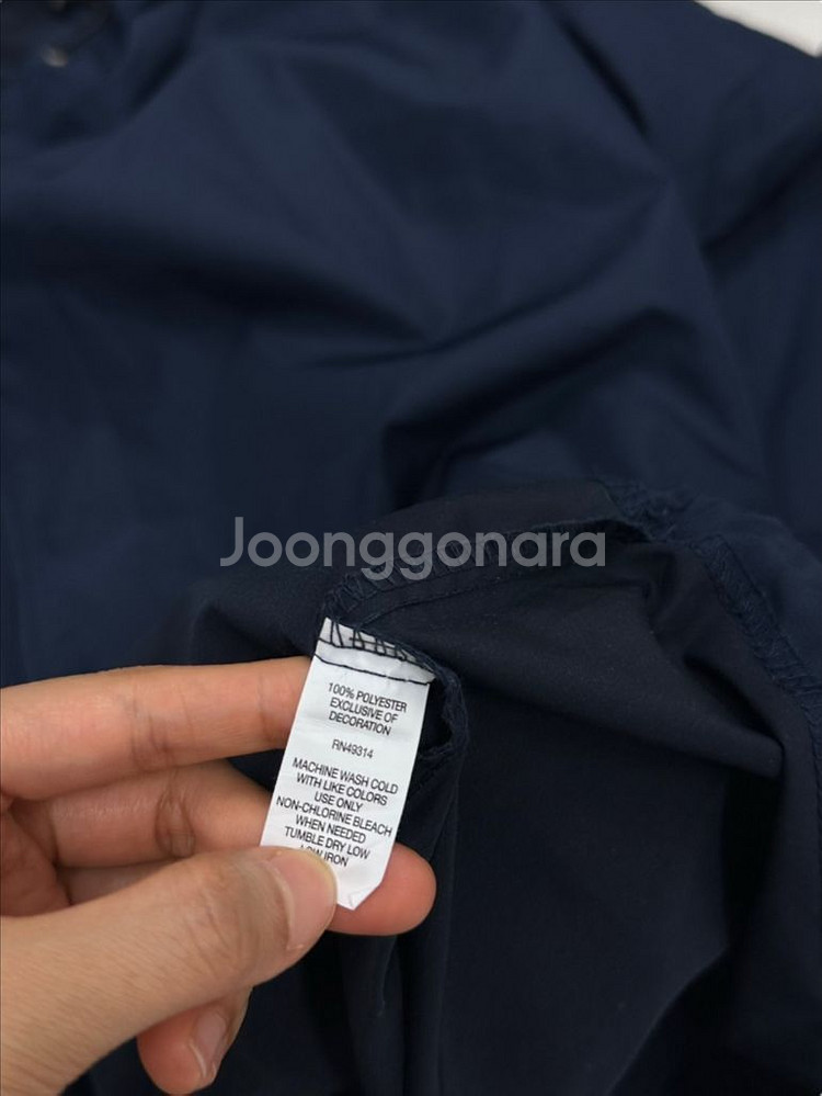 챔피온 반집업 아노락 네이비 (XL~2XL)--7