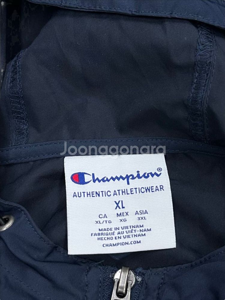 챔피온 반집업 아노락 네이비 (XL~2XL)--8