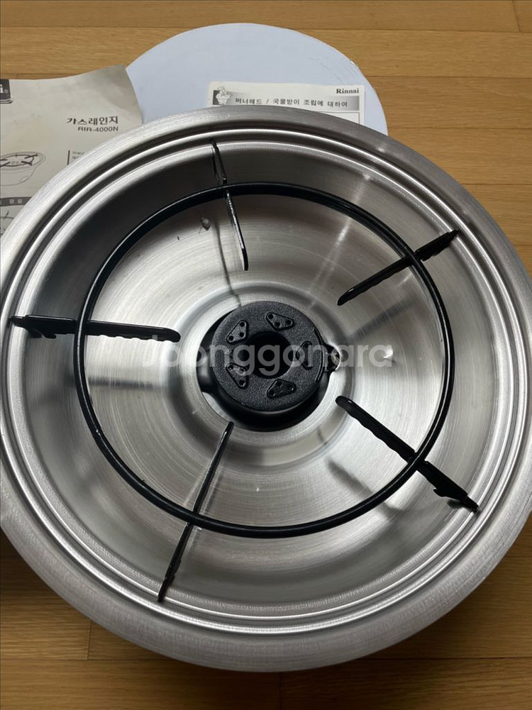 린나이 도시가스 업소용 1구 빌트인 가스레인지 새제품--1